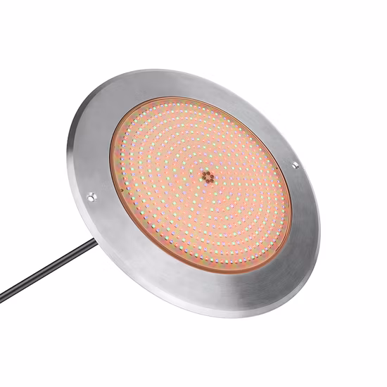 2022 Hot Selling IP68 Super Thin 7.5mm AC12V 316 Stainless Steel RGBW SMD LED Underwater Swimming Pool Light with Remote
