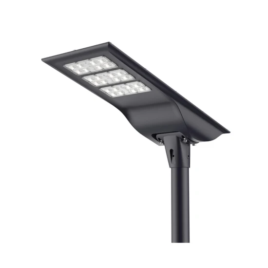 Illuminazione esterna Lampada da giardino a energia solare MPPT Lampione stradale a LED ad energia solare integrato